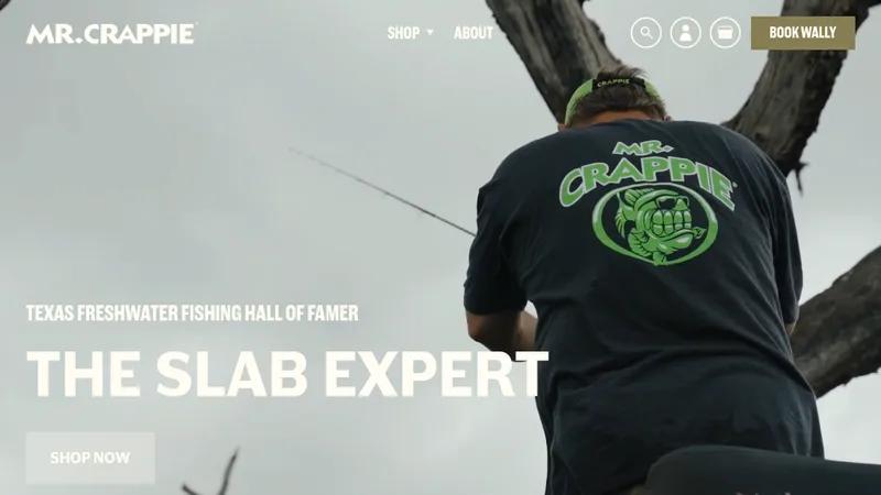 Reeling in Results: Mr. Crappie’s Website Transformation