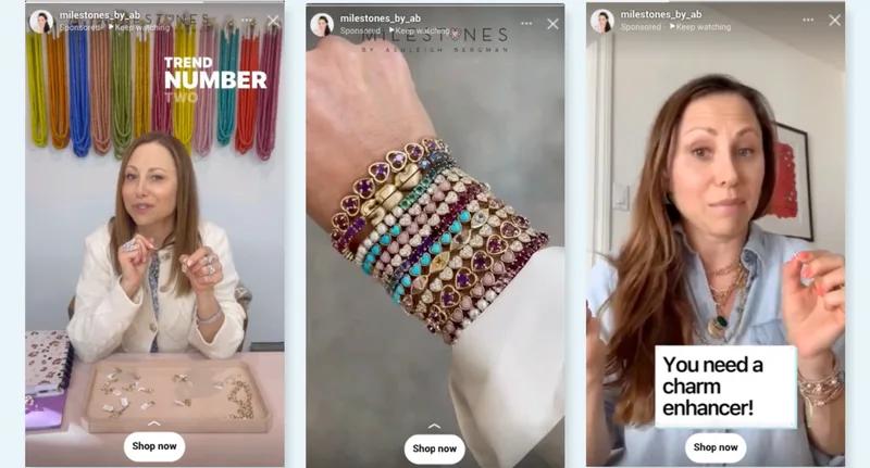 Milestones by Ashleigh Bergman Instagram Ads