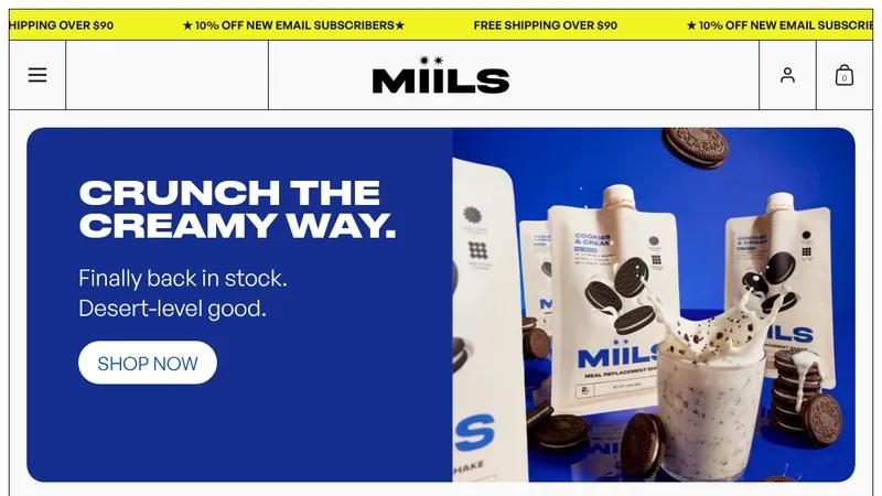 Drink Miils - CRO & Design Strategy