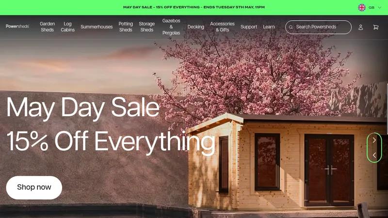 Powersheds: a Headless rebuild and migration from Woo Commerce