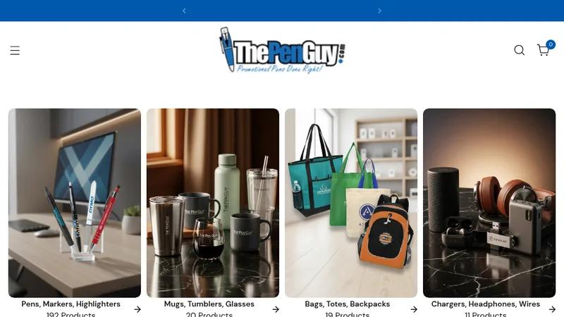 WordPress to Shopify Transition for The Pen Guy