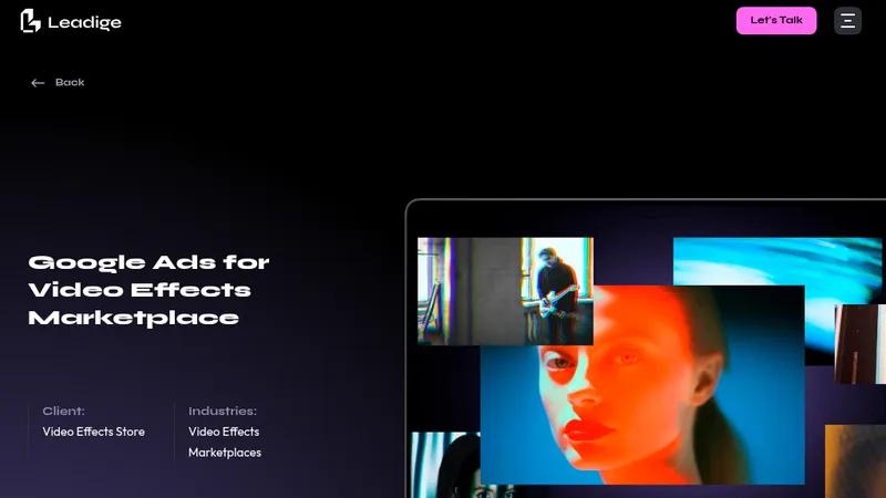 Google Ads for Video Effects Marketplace