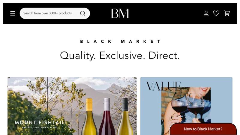 Black Market (B2C)