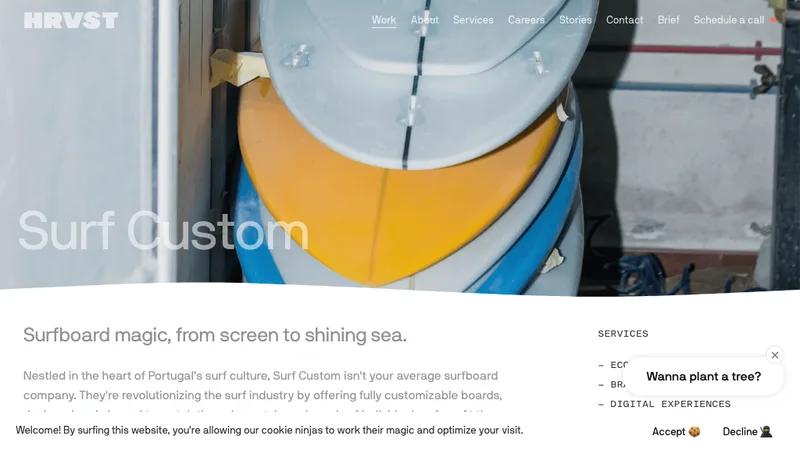 Surf Custom: Ride the Digital Wave