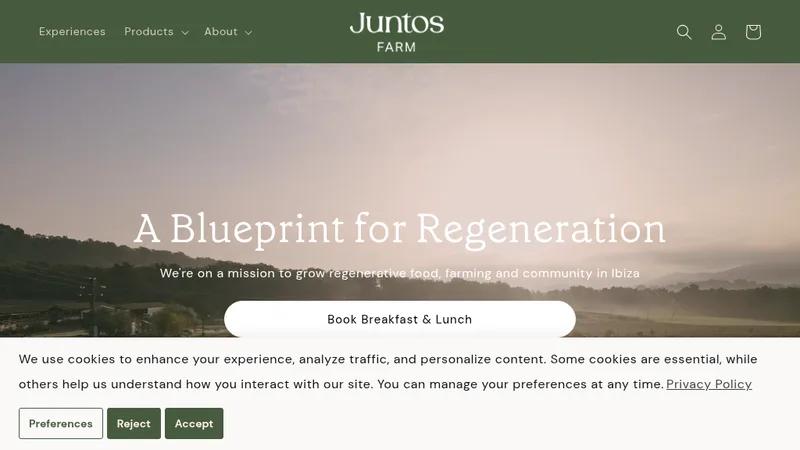 Juntos Farm - A farm in Ibizia selling an experience