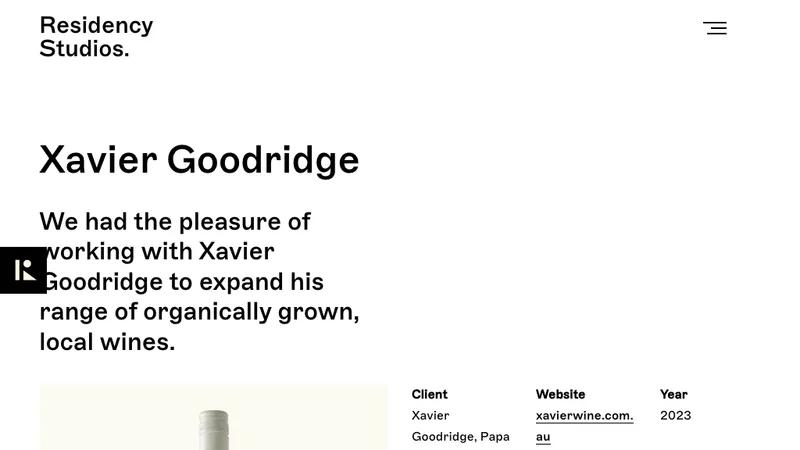 Xavier Goodridge Wines