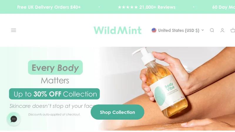 Wildmintcosmetics® - SkinCare And Haircare  [ Featured by Shopify ]