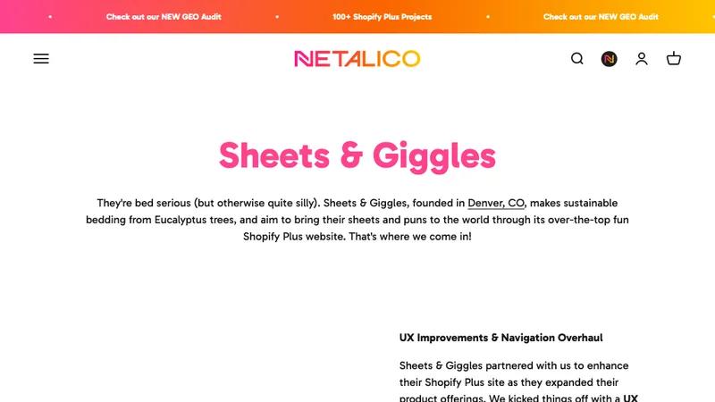 Sheets & Giggles