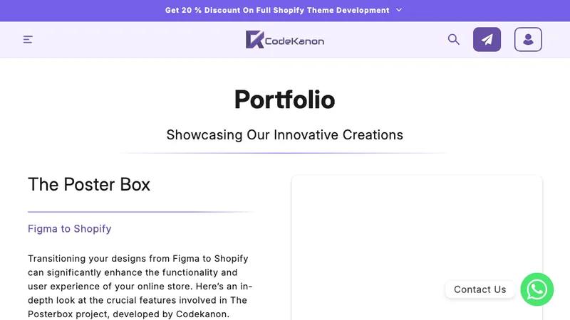 CodeKanon | High-Performance Shopify Development & Optimization