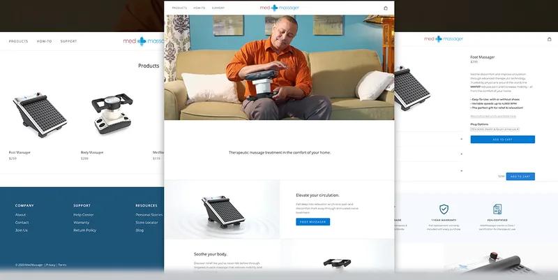Med Massager-Migration to Shopify