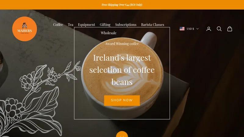 Mahers Pure Coffee