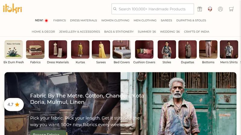 iTokri: Indian Handloom and Hand-Crafted Products