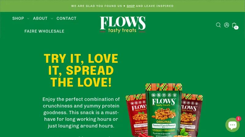 Modern Shopify Store Redesign for Snack Brand