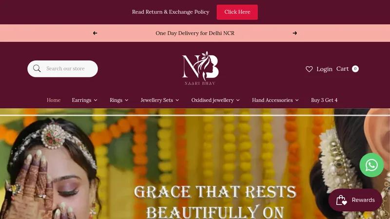 End-to-End Shopify Redesign Powering Naaribhav’s Growth