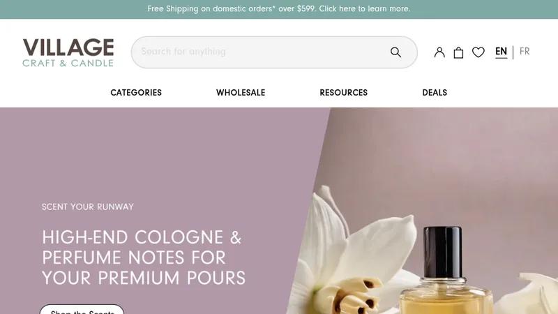Shopify Plus store for CraftandCandle's Fruit-Infused Wicks & Wax