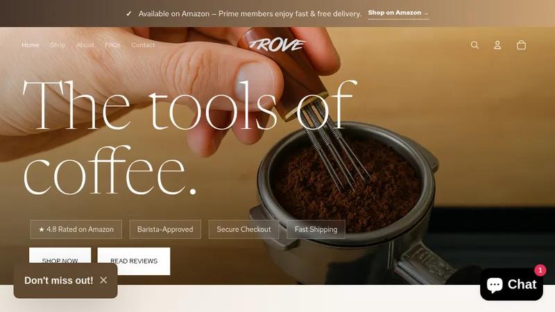 Store for Espresso Lovers