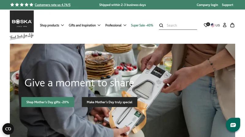 BOSKA: Magento to Shopify Plus