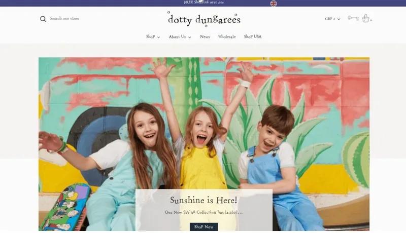 Dotty Dungarees