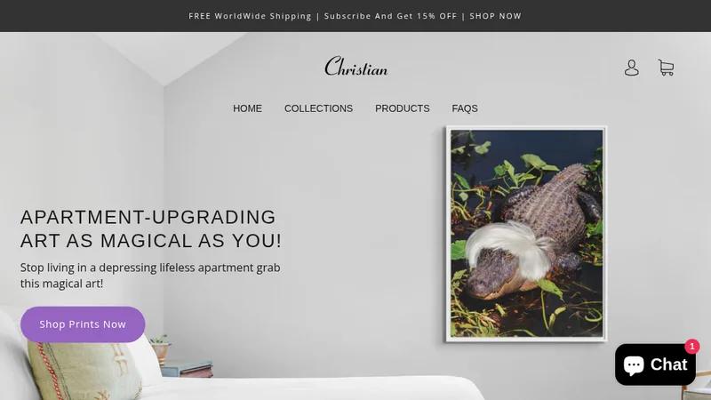 Brand of Unique Prints on Shopify