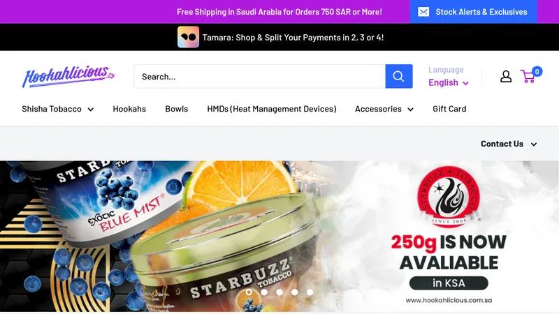Crafting an Arabic Store for Premium Shisha and Hookah Lovers