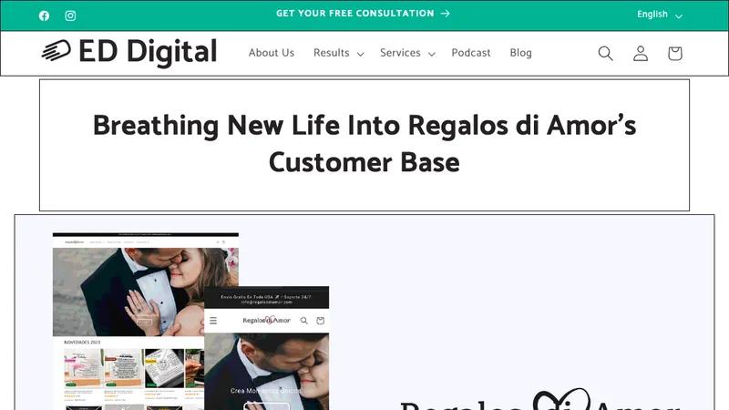 Breathing New Life Into Regalos di Amor's Customer Base