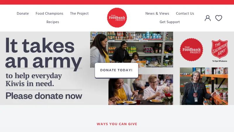 The Salvation Army (B2B and B2C)
