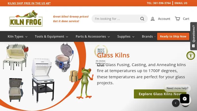 KilnFrog USA — Shopify Plus Redesign & Custom Development