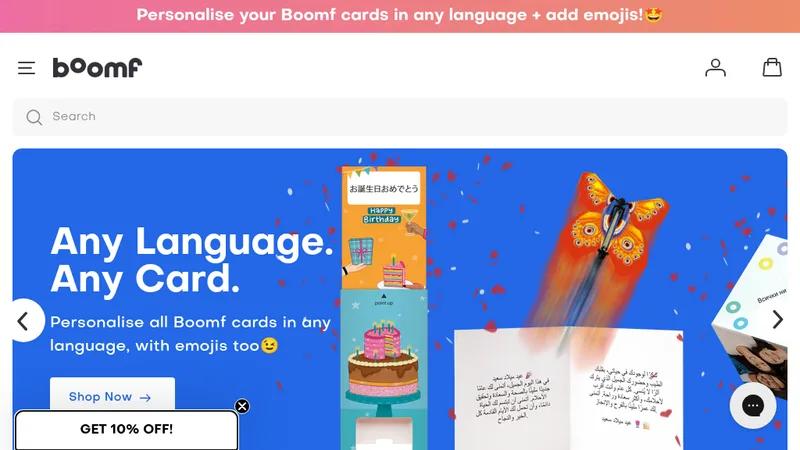 boomf | Custom Shopify Theme & Store Development