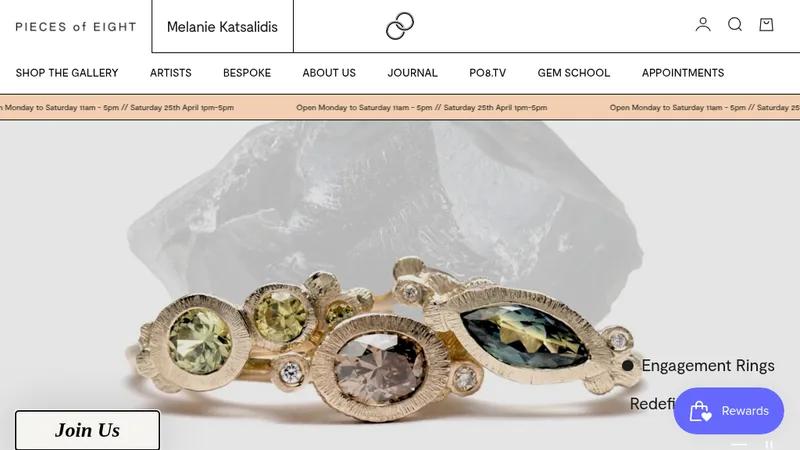 Pieces of Eight x Melanie Katsalidis