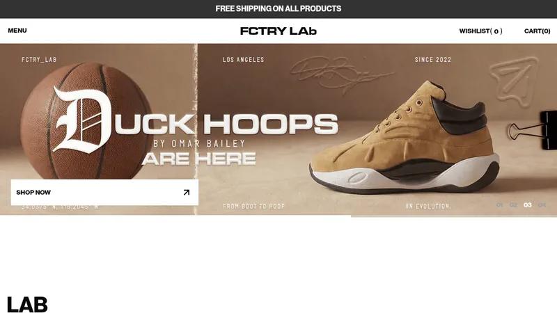 FCTRY LAb Store