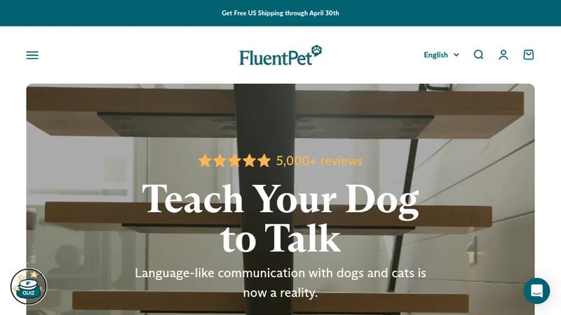 FluentPet – Talking Buttons for Pets