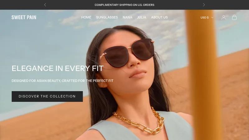 Premium Sunglasses Brand Store On Shopify