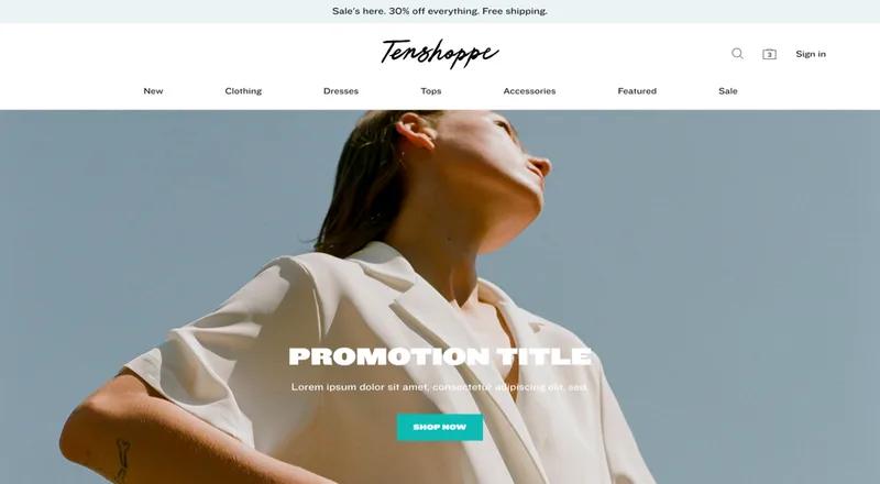 Custom Commerce Experience Design focused on Brand Storytelling & User