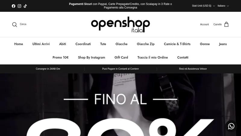 Open Shop Italia