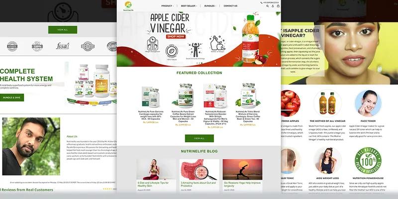 Nutrinelife- Migration to Shopify