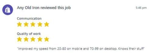 Site performance and speed