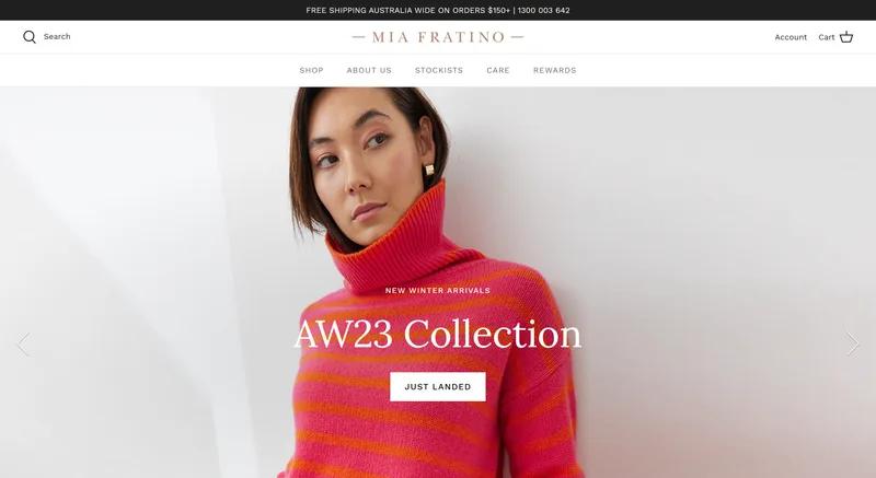 Mia Fratino - Full store build