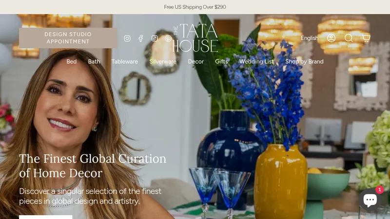 The Tata House | Shopify Online Store Creation