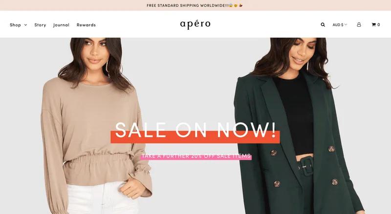 Apero  - Shopify Customisation & Digital Marketing