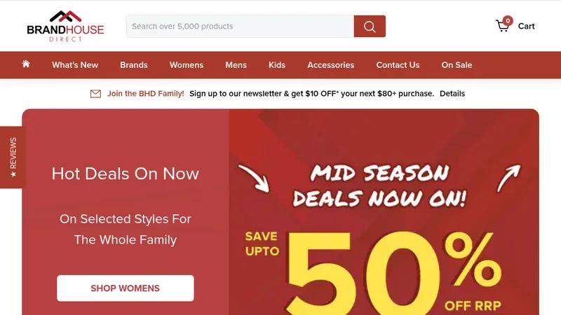 Brand House Direct — Full Shopify Store Build