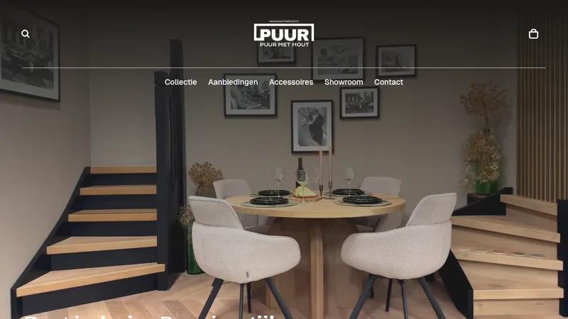 Puur met Hout | Handcrafted Wooden Products Webshop