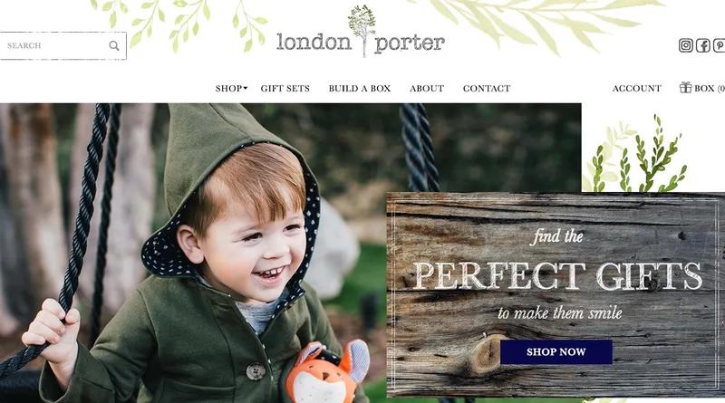LONDON PORTER | CUSTOM THEME DESIGN AND DEVELOPMENT
