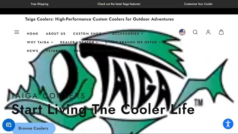 Custom Shopify Build for TX Outdoor Cooler Brand