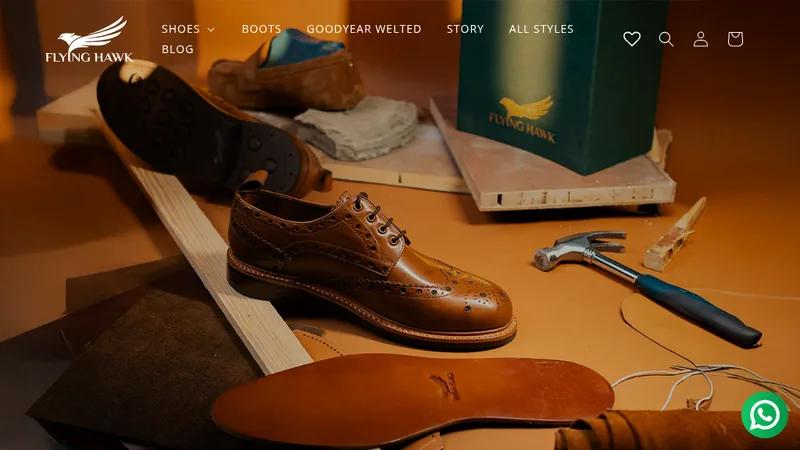 Shopify Build & Performance Ads – Leather Footwear