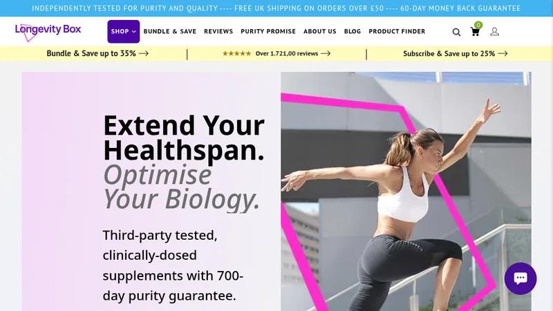 Longevity box : Theme Design, App integration and ongoing maintenance