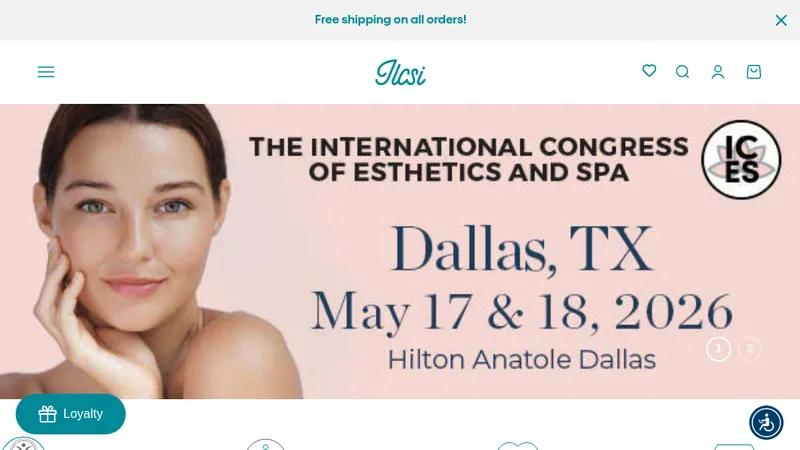 Ilcsi Skincare USA Shopify store building