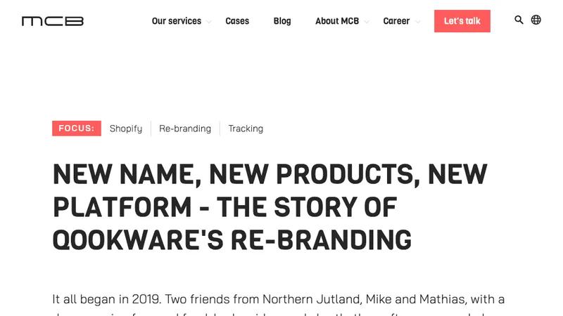 Qookware: Re-branding with af customized theme with dynamic functions
