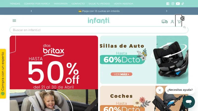 Infanti - Shopify plus implementation