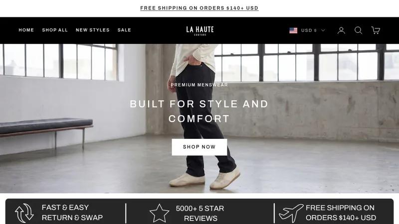 La Haute: Update and maintain Shopify store