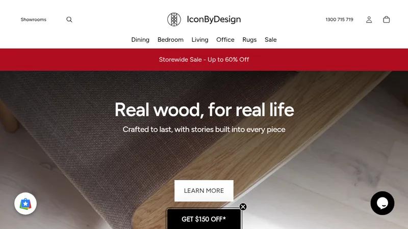 IconByDesign - Scandinavian Solid Wood Furniture